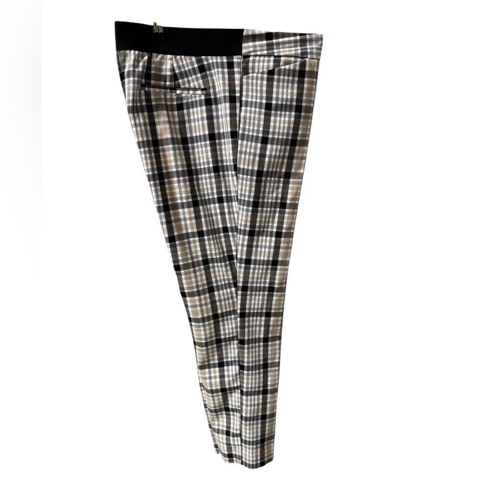 Liz Claiborne Black and White Checkered Pants
